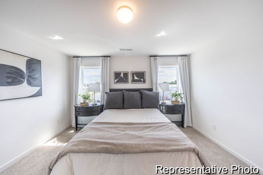 Furnished interior view inside a new home in Towns at Cliffwood (Condos), Concord (Image 13).