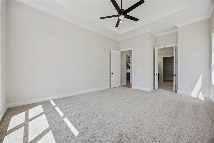 Spacious, unfurnished interior of a new home in Yellowstone Farms, Cumming (Image 25).