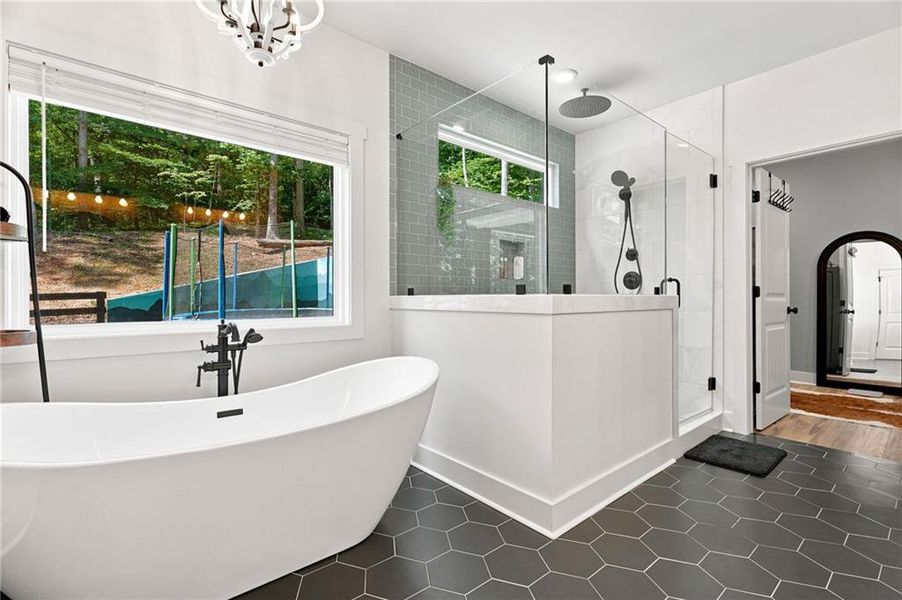 Furnished interior view inside a new home in , Jasper (Image 39).