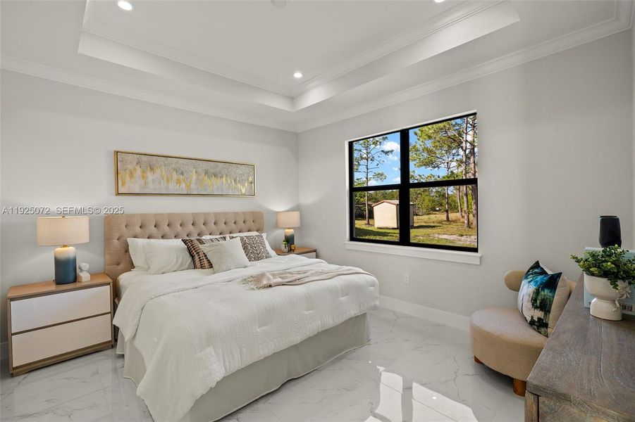 Furnished interior view inside a new home in , Naples (Image 16).