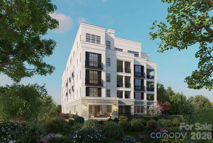Condo located in Charlotte, NC showcasing its design and architecture (Image 4). Condo located in Charlotte, NC showcasing its design and architecture (Image 4).