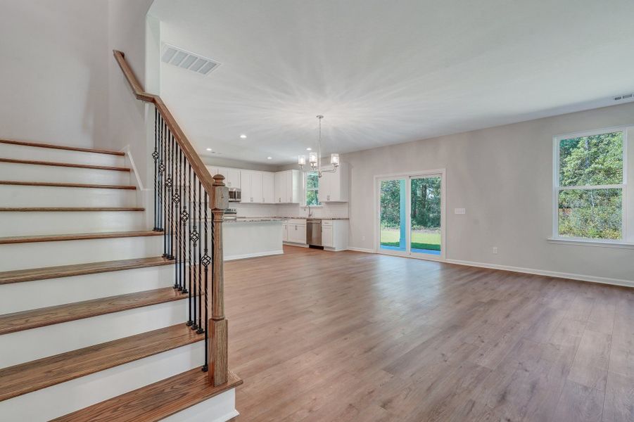 Spacious, unfurnished interior of a new home in Settlers Hammock, Kingsland (Image 24).