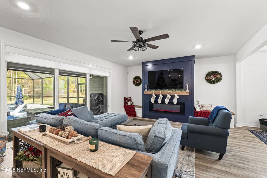 Furnished interior view inside a new home in , St. Augustine (Image 50).