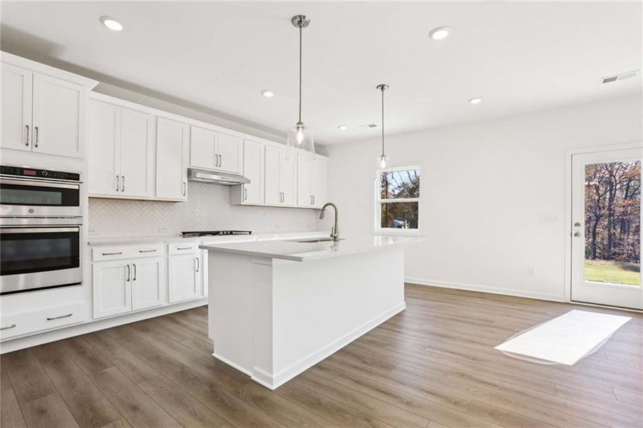 Furnished interior view inside a new home in Arbors at Richland Creek, Buford (Image 7).