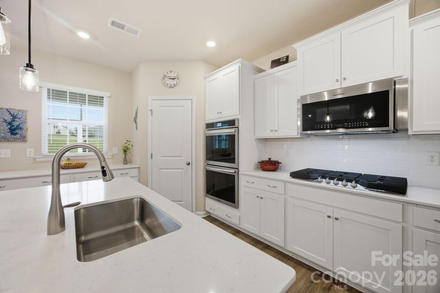 Furnished interior view inside a new home in Falls Cove at Lake Norman, Troutman (Image 12).