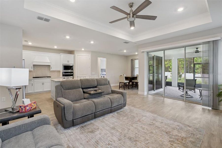 Furnished interior view inside a new home in , Minneola (Image 5). Furnished interior view inside a new home in , Minneola (Image 5).
