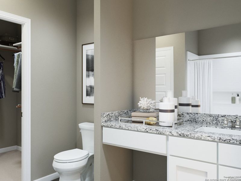 Furnished interior view inside a new home in Applewhite Meadows, San Antonio (Image 26).