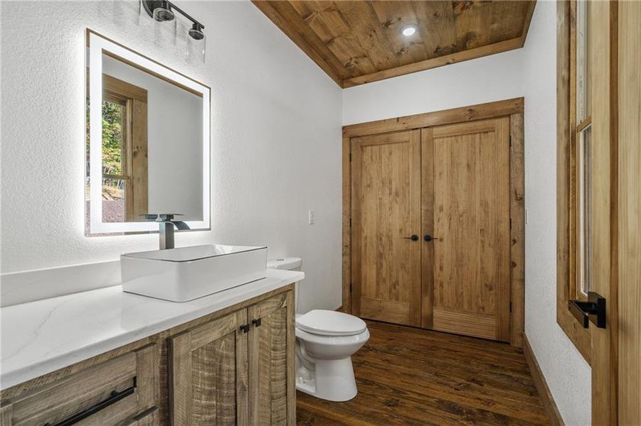 Furnished interior view inside a new home in , Mineral Bluff (Image 6).