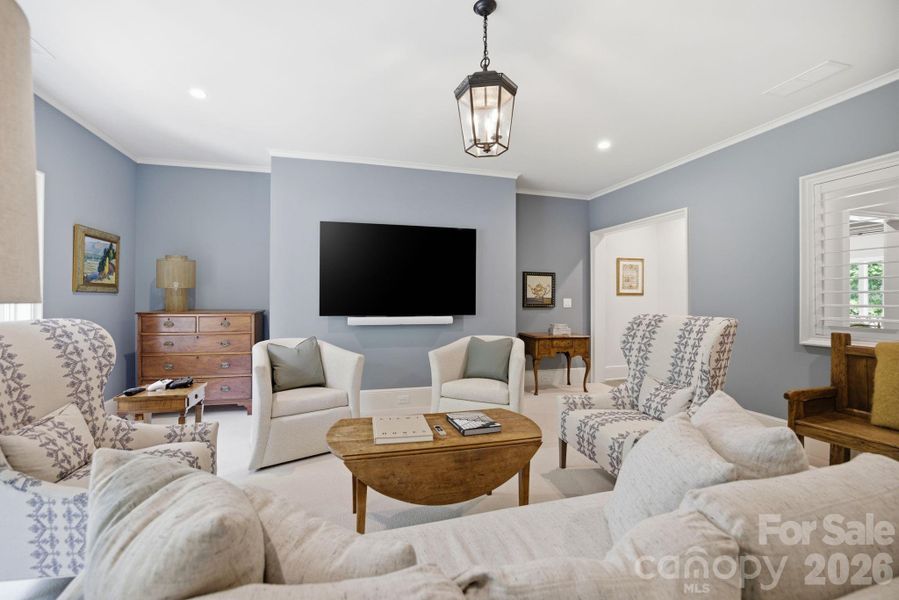 Furnished interior view inside a new home in , Charlotte (Image 9).