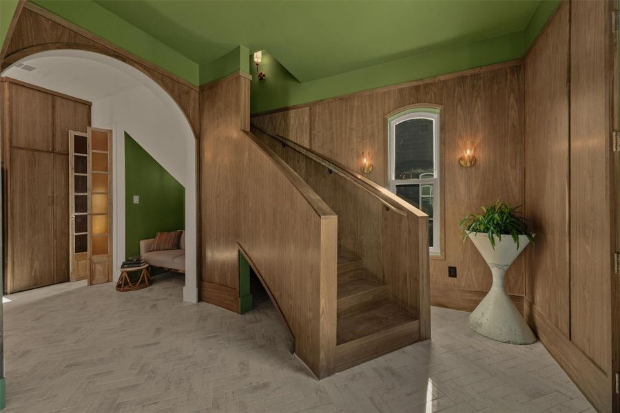 Furnished interior view inside a new home in , Galveston (Image 6). Furnished interior view inside a new home in , Galveston (Image 6).