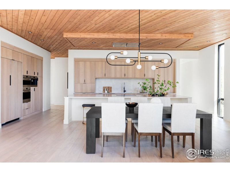 Open floor plans dining and kitchen. Open floor plans dining and kitchen.