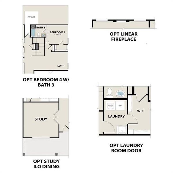 2D floor plan layout of this home in Mercer Meadows, Royse City, TX (Image 5). 2D floor plan layout of this home in Mercer Meadows, Royse City, TX (Image 5).