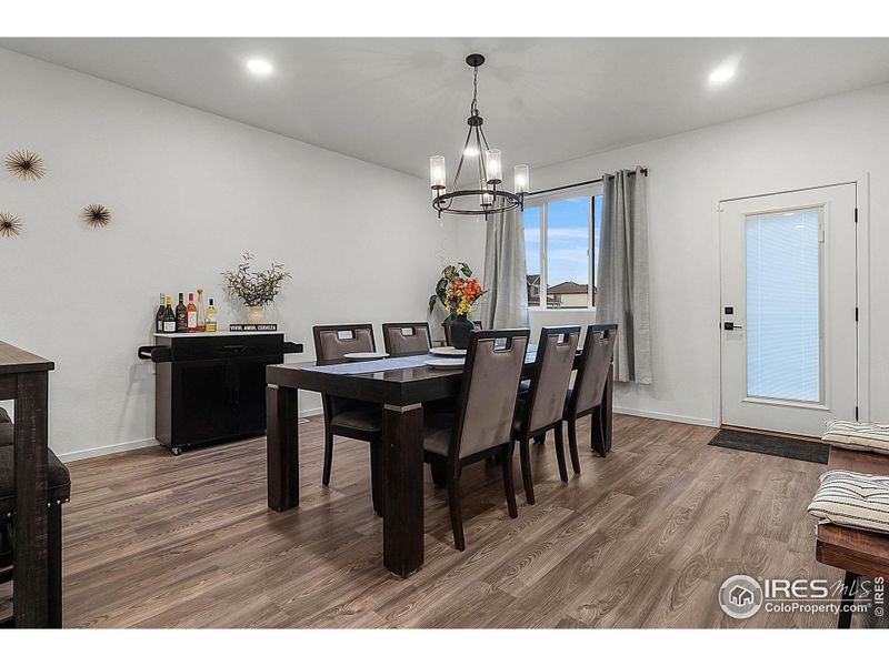 Furnished interior view inside a new home in , Greeley (Image 17).
