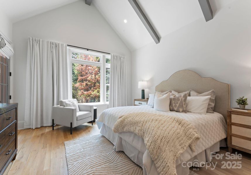 Furnished interior view inside a new home in , Charlotte (Image 26).