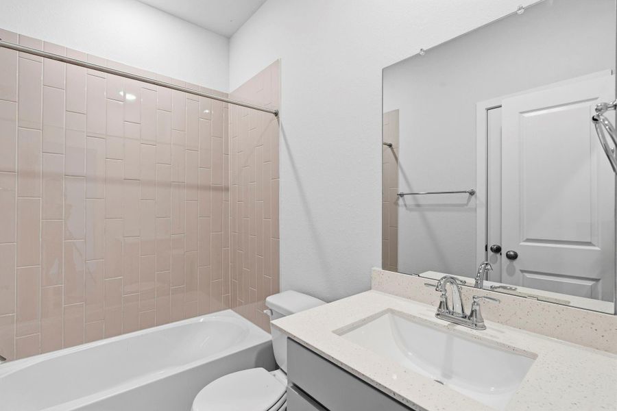 Furnished interior view inside a new home in Sienna 45', 50', Missouri City (Image 12).