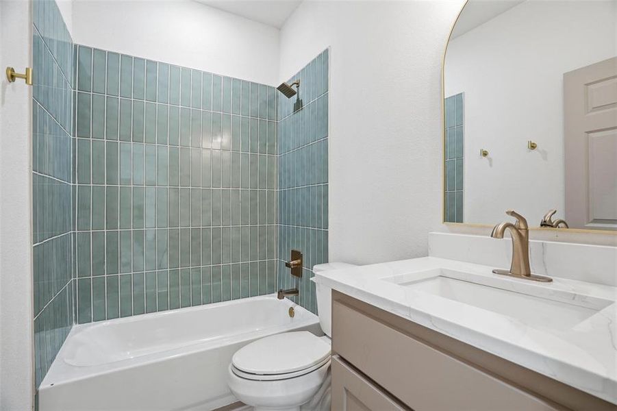 Furnished interior view inside a new home in , Whitney (Image 15).