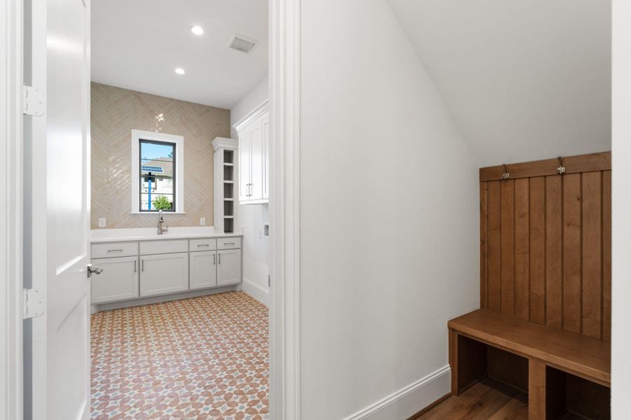 Furnished interior view inside a new home in , Houston (Image 11).