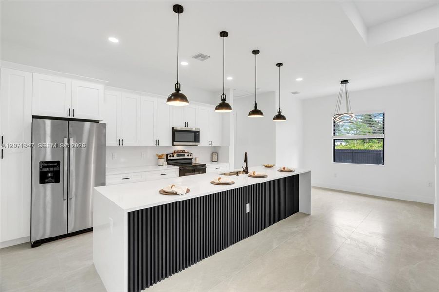 Furnished interior view inside a new home in , Lehigh Acres (Image 10).