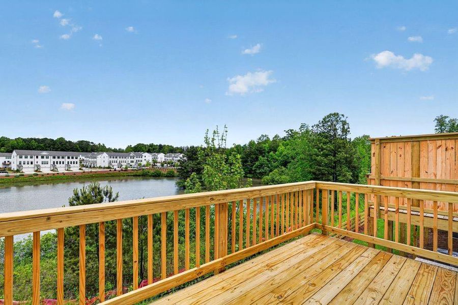 Exterior details and patio area of a home in Rosewood Farm, Lawrenceville (Image 30).