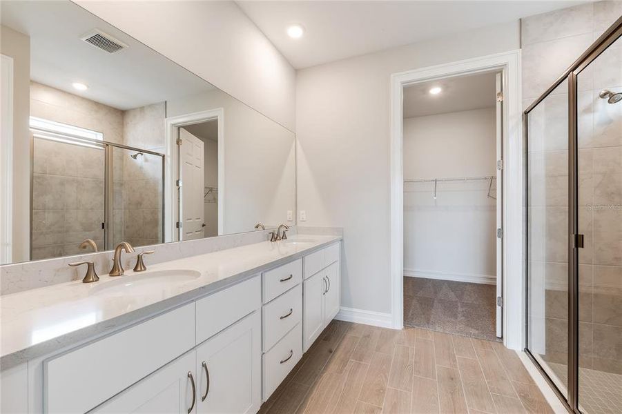 Furnished interior view inside a new home in Coral Lakes - Tradition & Express, Punta Gorda (Image 9).