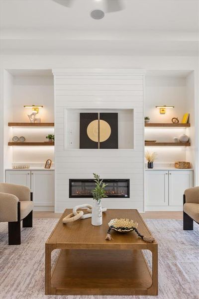 Furnished interior view inside a new home in , Sanford (Image 80).