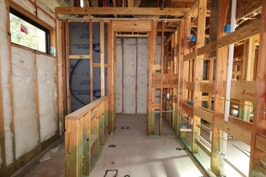 In-progress construction of a new home in ARTAVIA 50' Homesites, Conroe, TX (Image 7). In-progress construction of a new home in ARTAVIA 50' Homesites, Conroe, TX (Image 7).