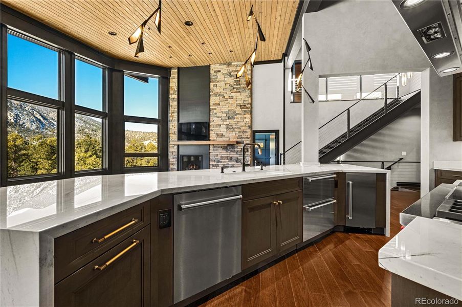 Furnished interior view inside a new home in , Nathrop (Image 12). Furnished interior view inside a new home in , Nathrop (Image 12).