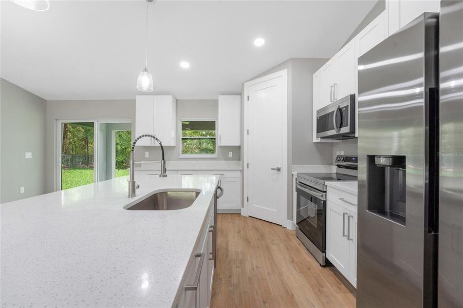 Furnished interior view inside a new home in , Citrus Springs (Image 8).