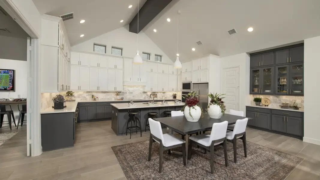 Furnished interior view inside a new home in Sweetgrass, Haslet (Image 17).