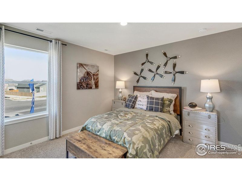 Furnished interior view inside a new home in Tailholt, Severance (Image 10).