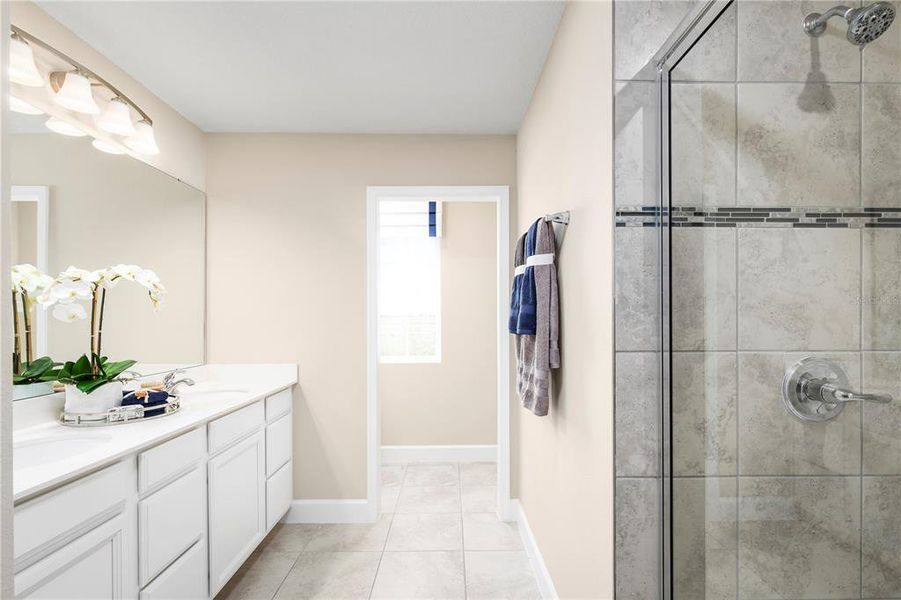 Furnished interior view inside a new home in Villa Mar, Winter Haven (Image 12).