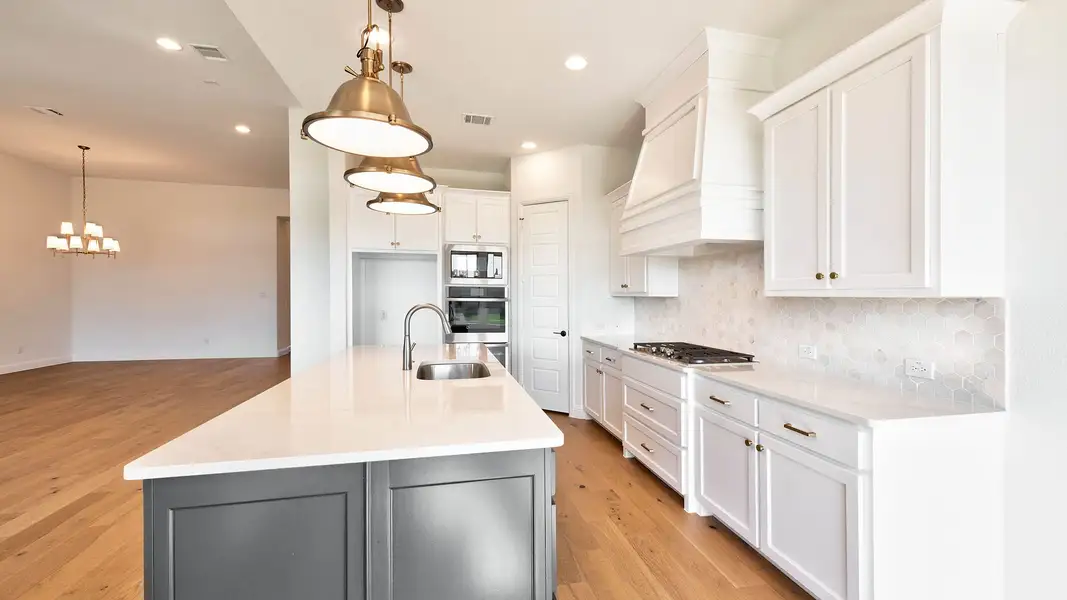Representative furnished interior of a home built from the 525A by Britton Homes in Walsh, Aledo (Image 4).