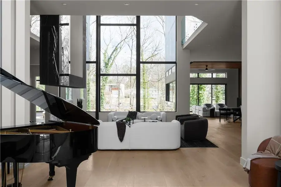 Furnished interior view inside a new home in , Atlanta (Image 4).