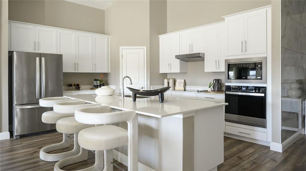 Furnished interior view inside a new home in Pasadena Landing, Wesley Chapel (Image 11).