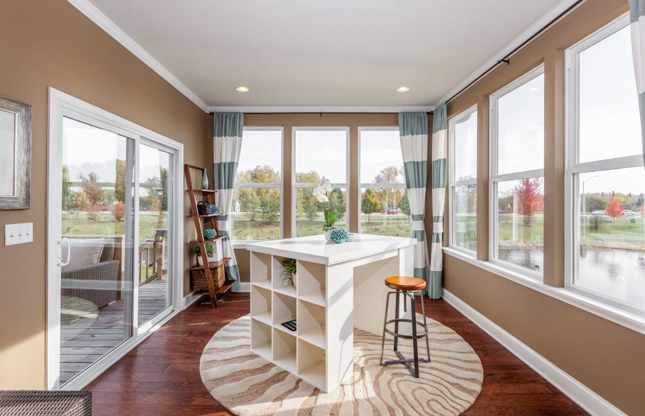 Furnished interior view inside a new home in Forest Creek, Waxhaw (Image 5).