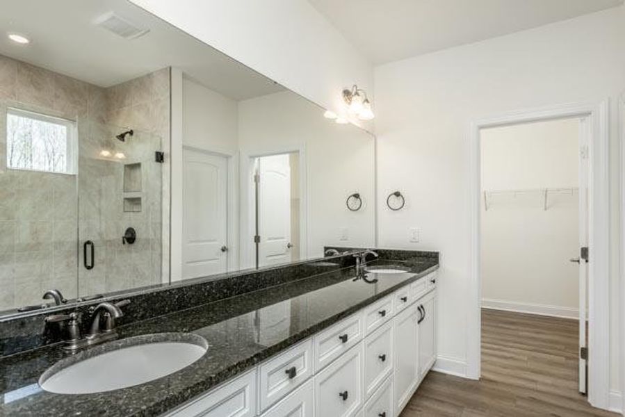 Furnished interior view inside a new home in Daniel Farms, Benson (Image 12).