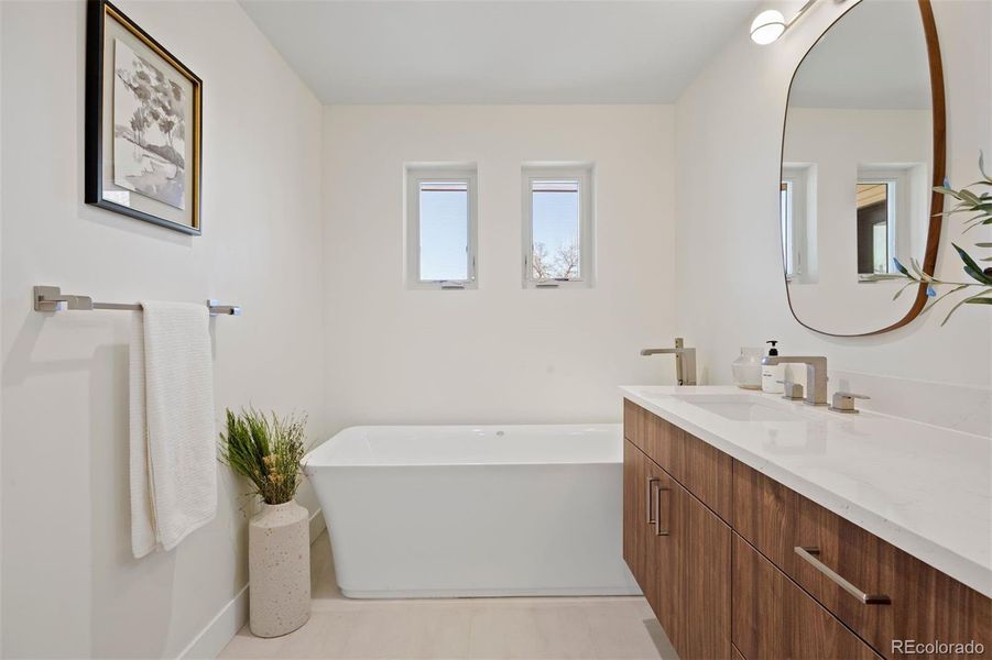 Furnished interior view inside a new home in , Denver (Image 5).