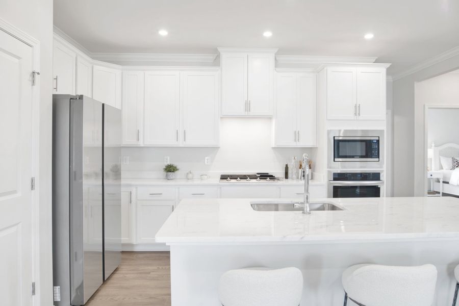 Representative furnished interior of a home built from the Ashton by Maronda Homes in Seminole Bend, Pensacola (Image 6).