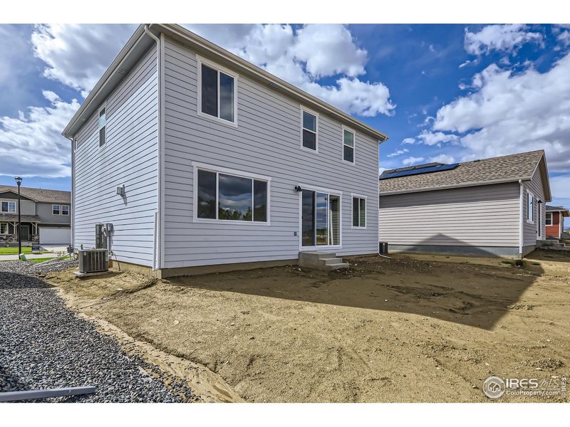 Exterior details and patio area of a home in Hidden Creek, Frederick (Image 4). Exterior details and patio area of a home in Hidden Creek, Frederick (Image 4).