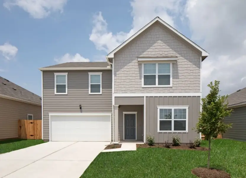 Representative exterior photo of a completed home built from the Galileo by Starlight Homes in The Summit at Carters Station, Columbia, TN (Image 2).
