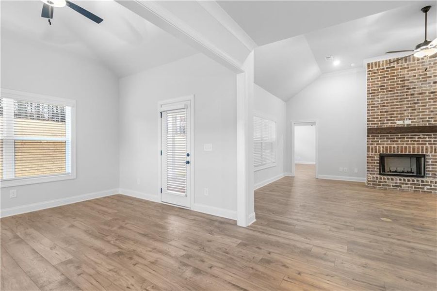 Spacious, unfurnished interior of a new home in Belle Woode Estates, Monroe (Image 36).