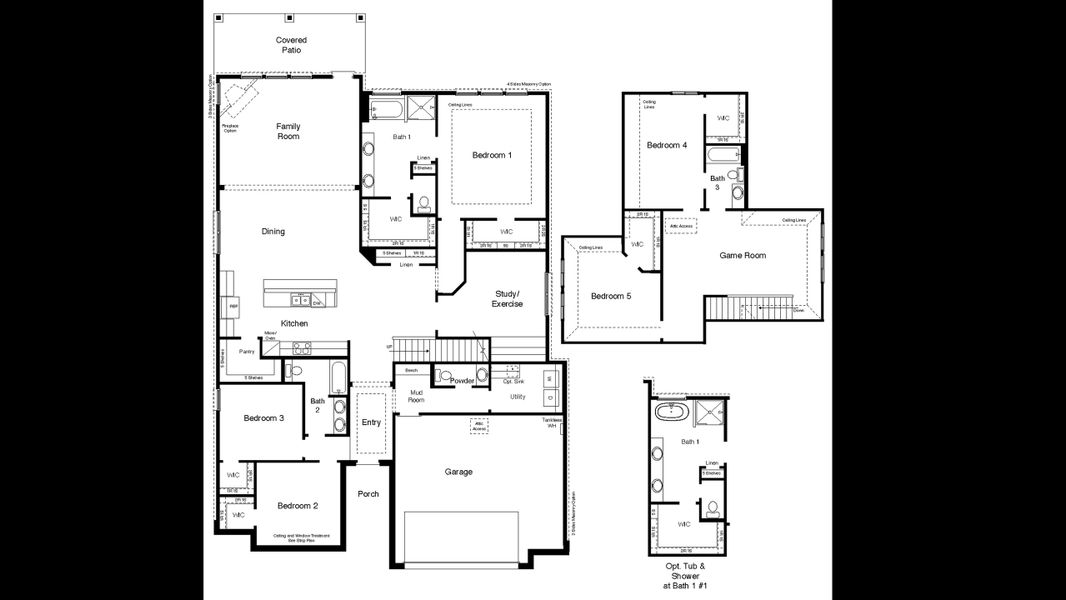 2D floor plan layout of this home in Wellborn Settlement, College Station, TX (Image 2). 2D floor plan layout of this home in Wellborn Settlement, College Station, TX (Image 2).
