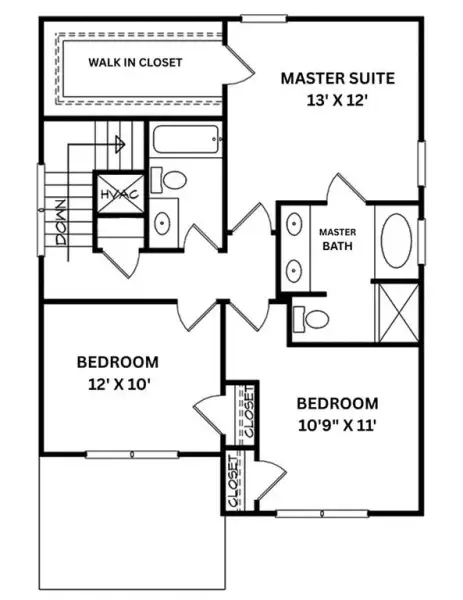 2D floor plan layout of this home in , Cartersville, GA (Image 3). 2D floor plan layout of this home in , Cartersville, GA (Image 3).