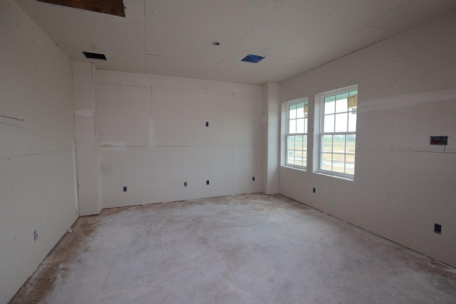 In-progress construction of a new home in Jubilee - Cottages Row Collection, Hockley, TX (Image 8).