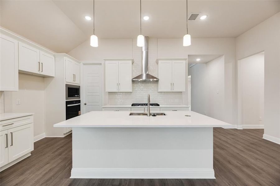 Furnished interior view inside a new home in Villages of Creekwood, Frisco (Image 10).