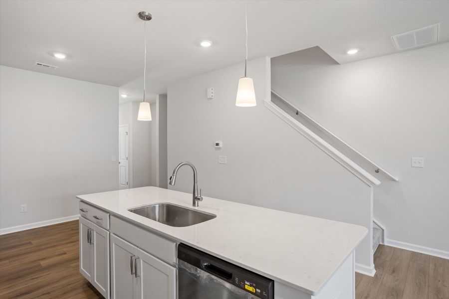 Furnished interior view inside a new home in Renaissance at White Oak, Garner (Image 9).