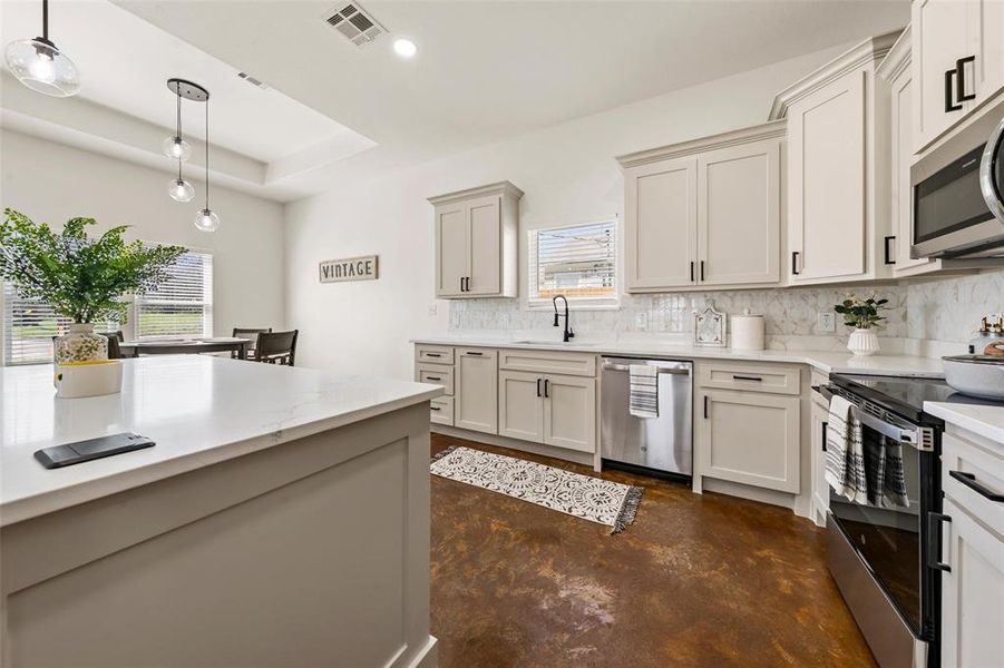 Furnished interior view inside a new home in , Waco (Image 17).