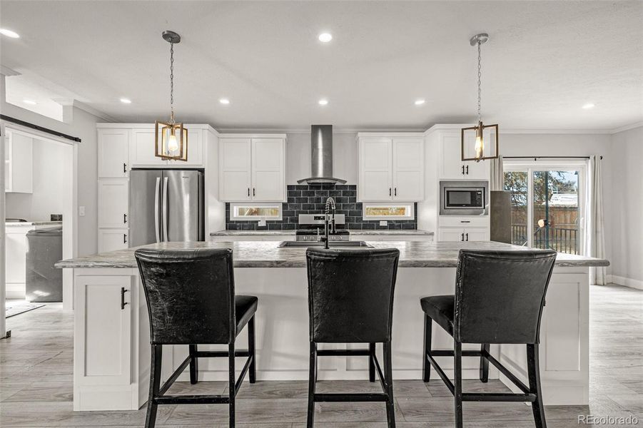 Furnished interior view inside a new home in , Pueblo (Image 10).