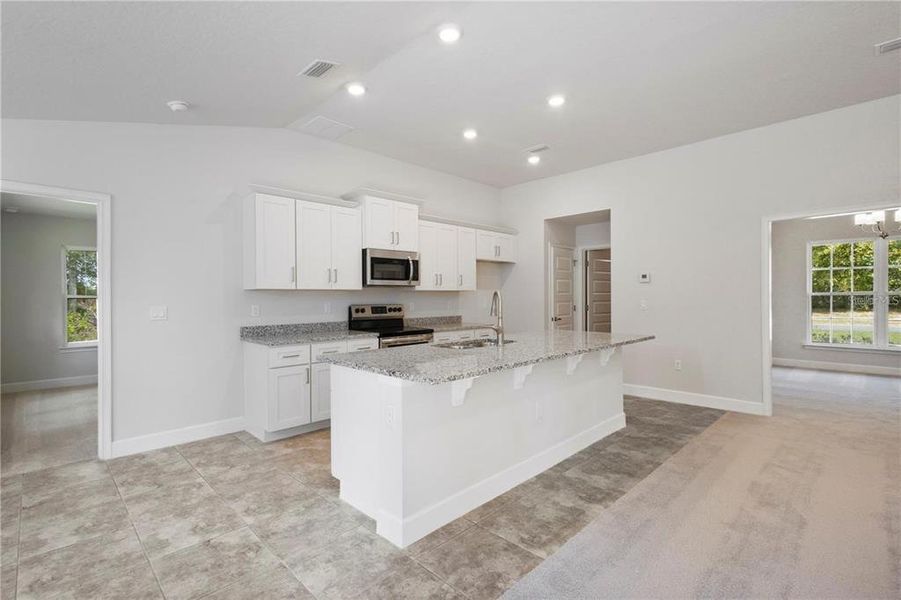 Furnished interior view inside a new home in The Preserve at Laurel Lake, Lake City (Image 9).
