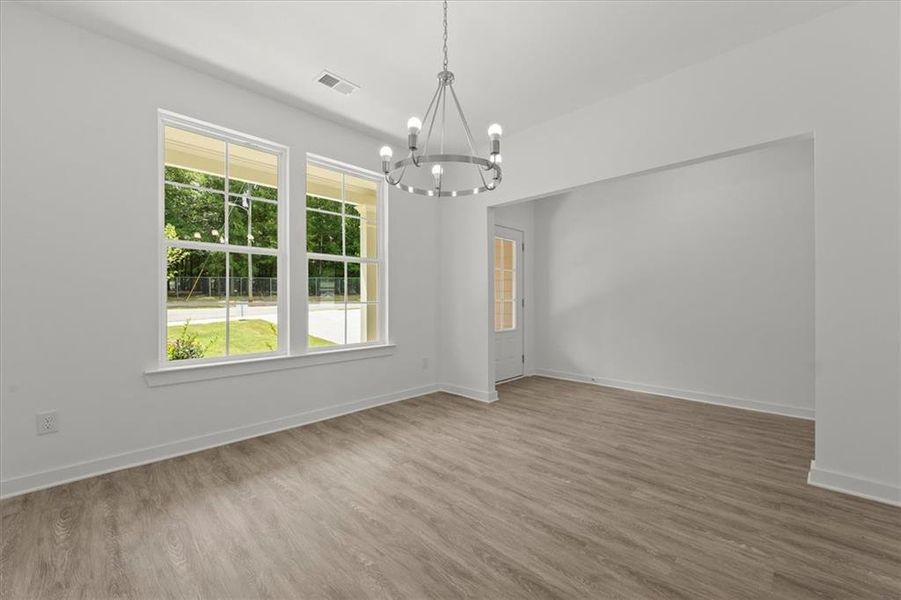 Spacious, unfurnished interior of a new home in Ellington Farms, Statham (Image 15).